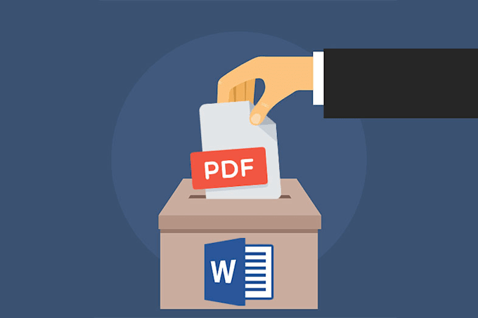 transcript PDF, text image to editable format
