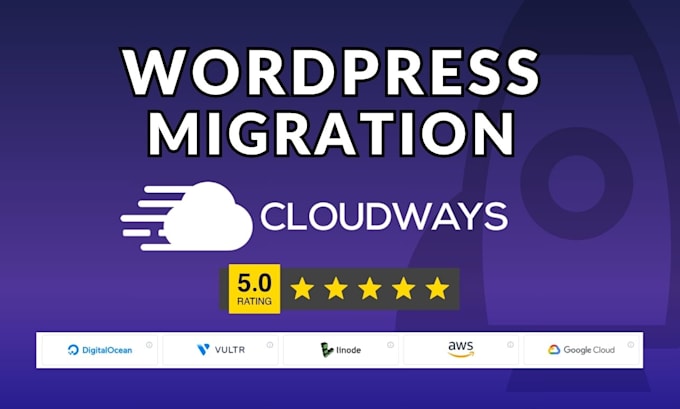 setup or fix your cloudways and migrate your wordpress website