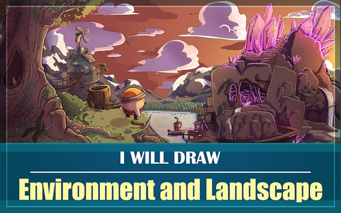 design environment concept art for your game