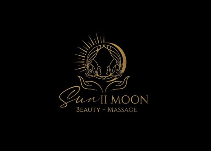 make beautiful vintage spa and esthetic logo design