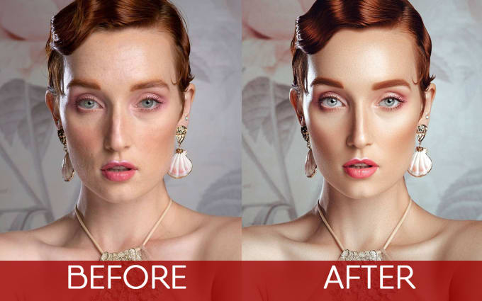 do professional high end photo retouching