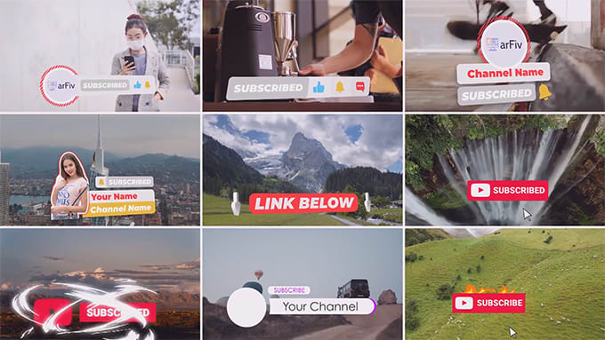 Make 3d youtube subscribe like notification bell animation for your ...