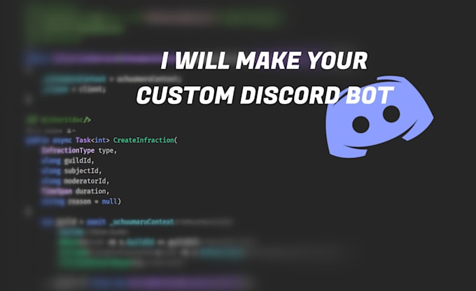 Program your custom discord bot by Mdabrarhassan | Fiverr