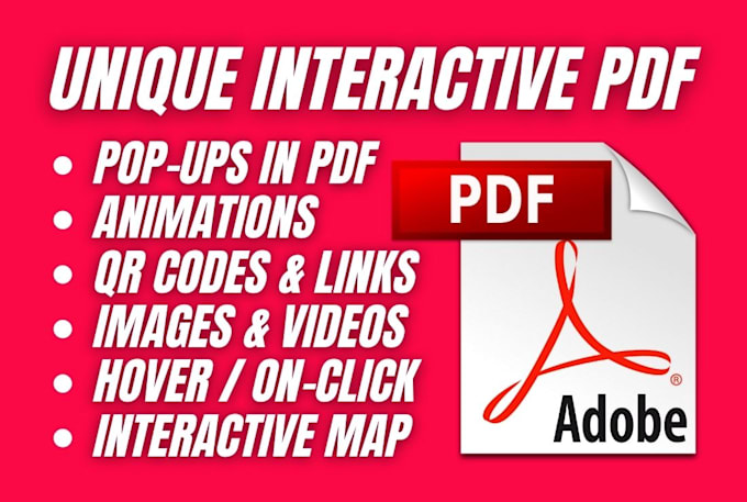 create interactive and animated pdfs with popups