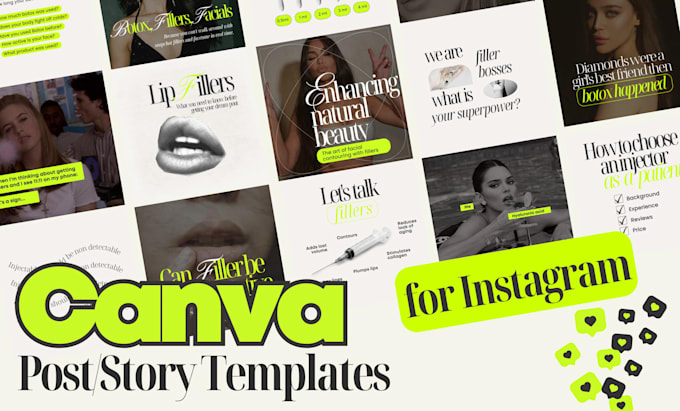 design your custom instagram canva templates