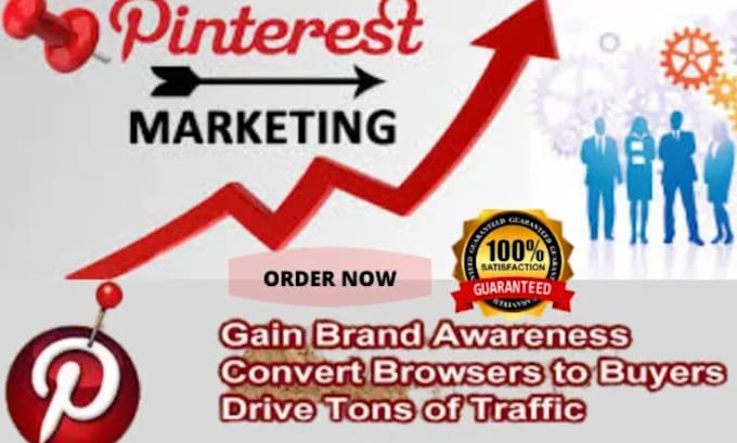 create seo optimized pins and boards as pinterest marketing manager