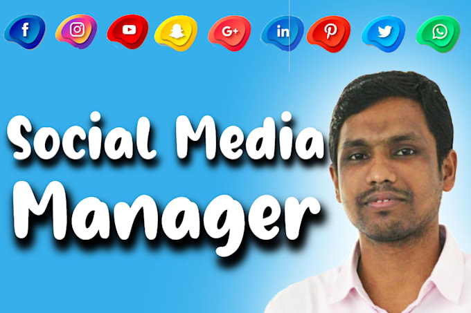 be your social media account manager