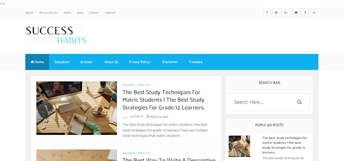 create a premium blogger blogspot website