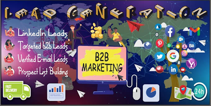 do targeted b2b lead generation and linkedin business leads