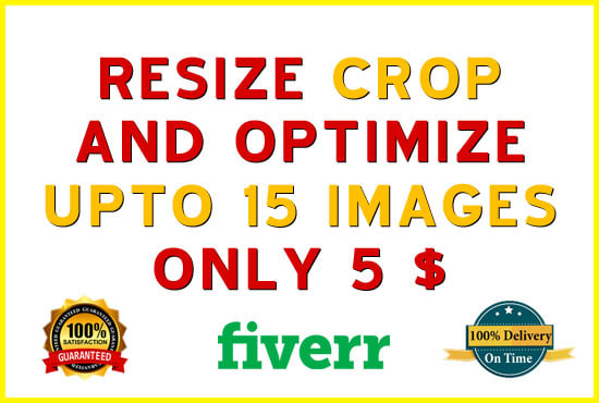 resize, crop and optimize images for website