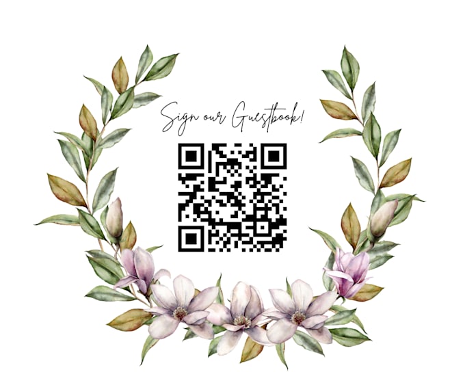 create a customized online wedding guestbook