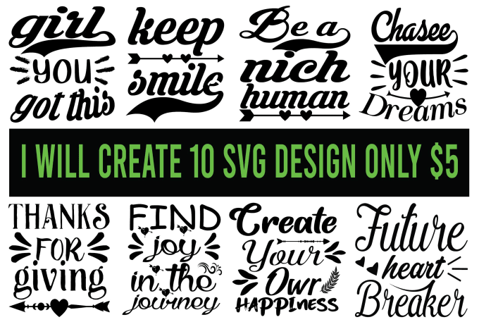 Download Give You Creative Svg Cut Files Vector Png Tshirt Design Bundle By Marohim Fiverr