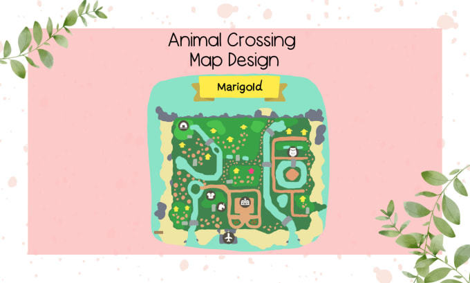 Draw and design your dream island map for animal crossing