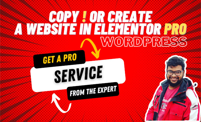 clone or create a full website using elementor pro quickly