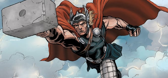 create comic book and custom illustration