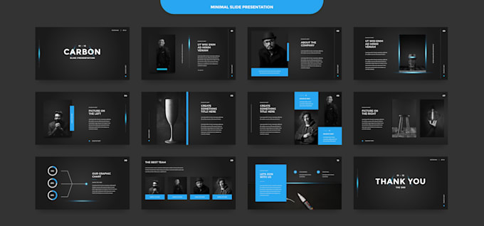design a branded powerpoint and pitch deck presentation
