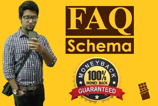 markup faq schema json ld format on your web page