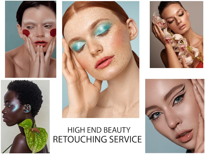 retouch makeup photo in photoshop