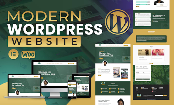 build a responsive wordpress website for your business