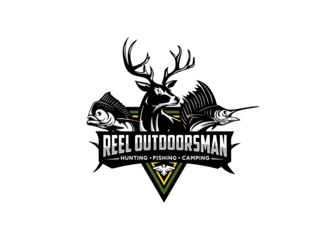 Do outdoor fishing and hunting logo by Carrollz