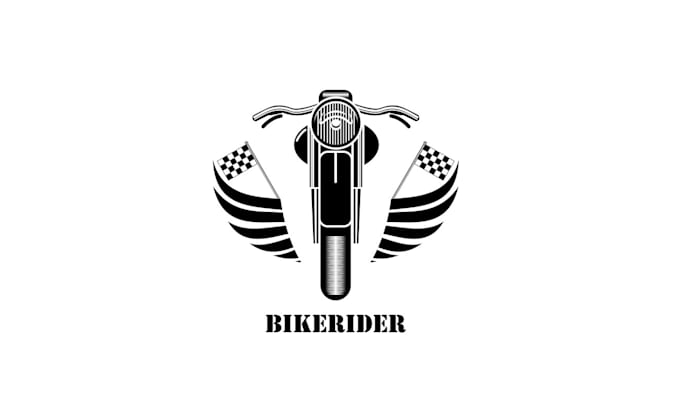 design eye catching motorcycle logo