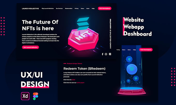 Create professional and responsive ux ui design for your website by ...