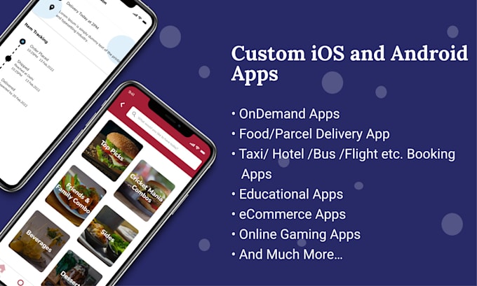 provide ready to launch ios and android app in native or hybrid as per demand