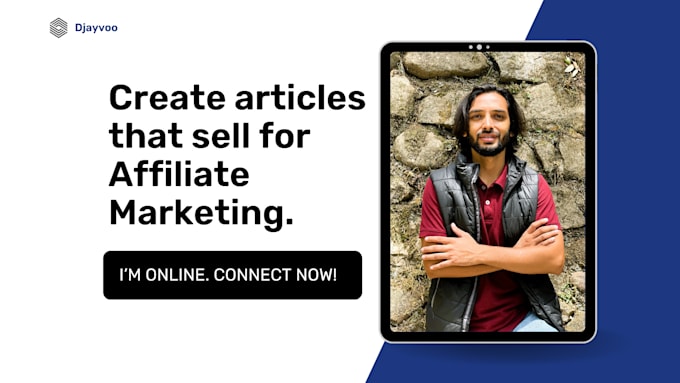 write affiliate marketing blog posts and articles