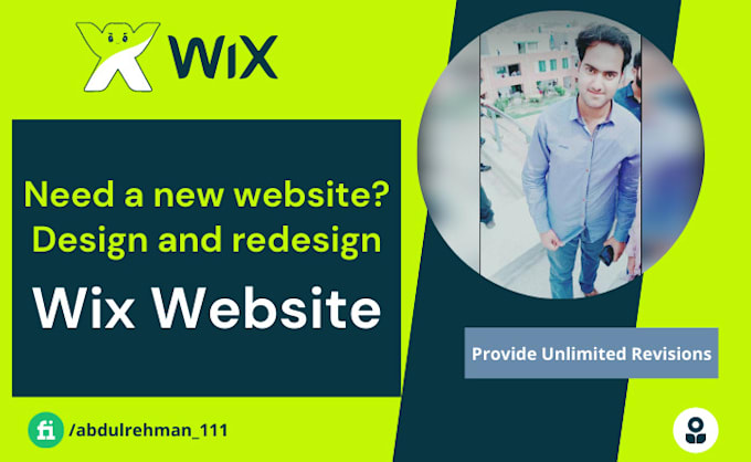 design or redesign wix weebly squarespace website