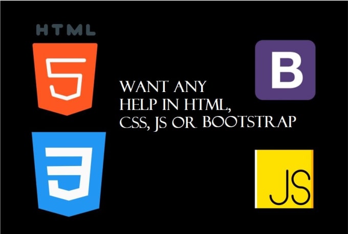 Help you in any work with html, css, js and bootstrap by Ravindu99928 ...