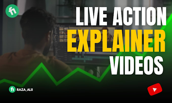 create an engaging explainer video or commercial video ad