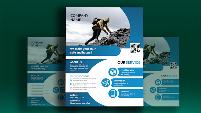 design a professional,corporate,event or party flyer