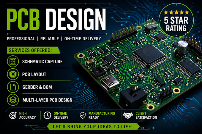 design pcb and electronic circuits