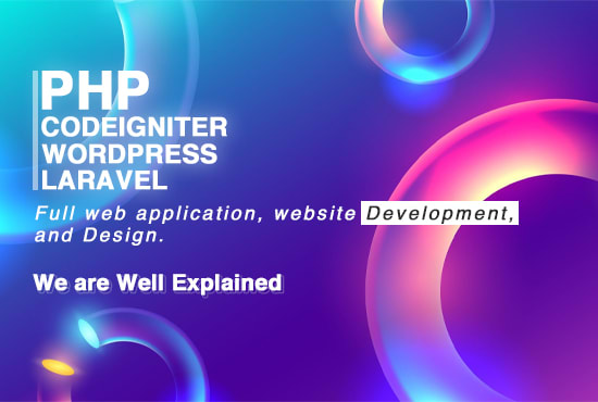 develop your website using PHP, javascript , jquery