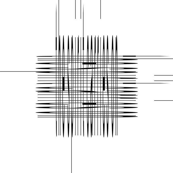 make your text or image 1 color into an optical illusion