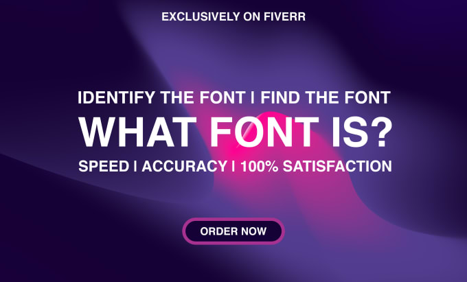 find font name using image
