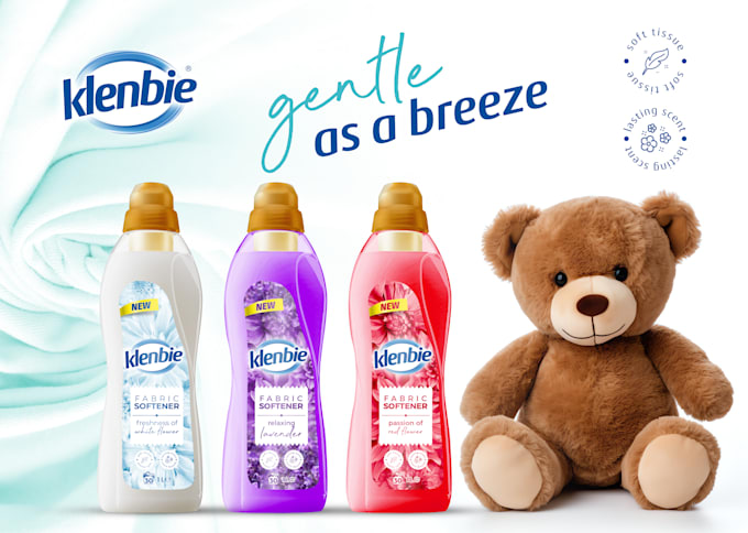 design a liquid detergent label for you
