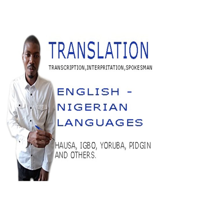 Translate English To Nigerian Language 