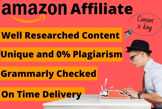 write SEO friendly amazon affiliate articles and buying guide
