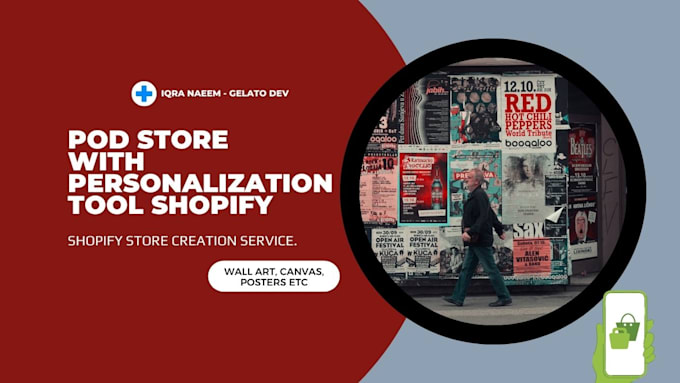 create print on demand store with gelato