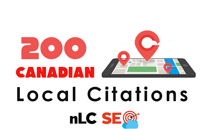 300 canada local citations backlinks for local business SEO