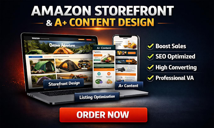 do amazon storefront design, amazon ebc design, amazon storefront