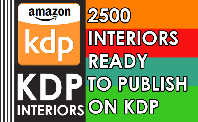 Download Send You 2500 Kdp Interiors Bundle For Pod Business By Ridawinzo Fiverr