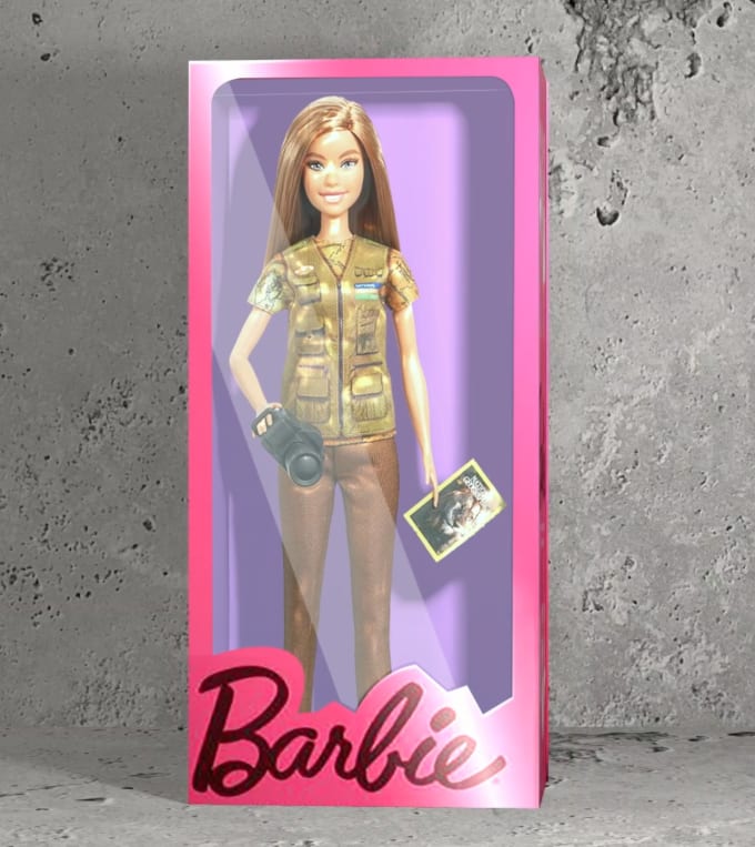 make a doll, barbie etc in animated box