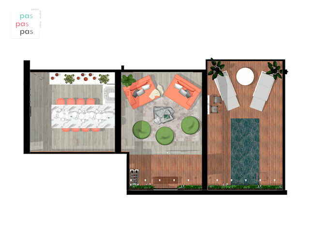 realistic furniture and material plans
