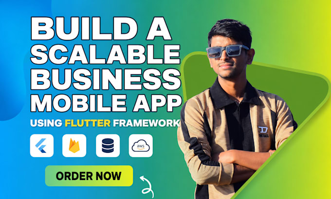 build a scalable business mobile app using flutter framework