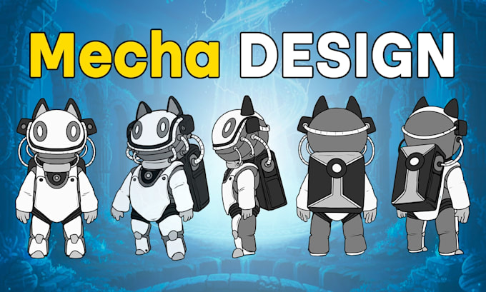 design an elite 2d mecha character for your game