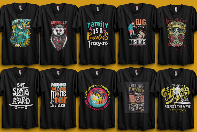 Do trendy custom t shirt design and bulk t shirt designs by