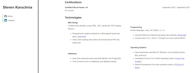 Do html, css, js, php, and sql projects by Stevenkarschnia | Fiverr image.
