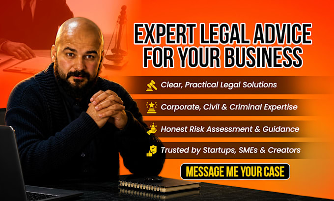 provide practical legal advice for your business or startup